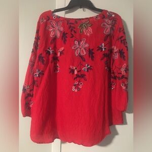 Embroidered Top